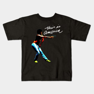 THIS IS AMERICA Kids T-Shirt